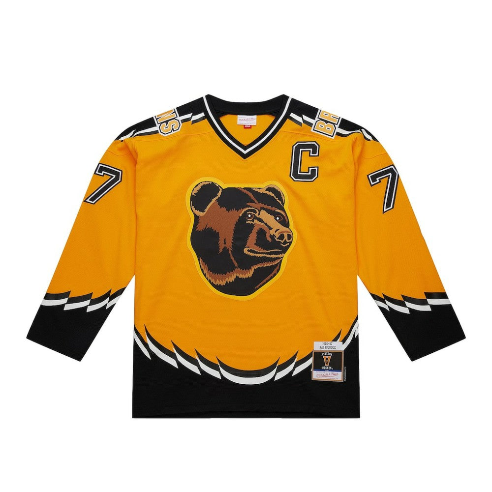 Ray Bourque Boston Bruins Mitchell & Ness 1996-97 Power Play Jersey - Gold | US 202640349