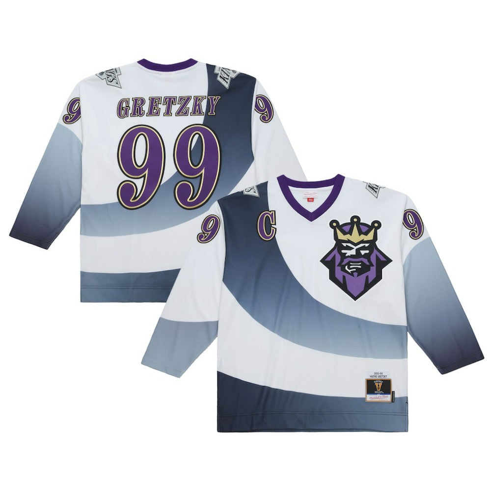Wayne Gretzky Los Angeles Kings Mitchell & Ness 1995-96 Power Play Jersey - White | US 202640350