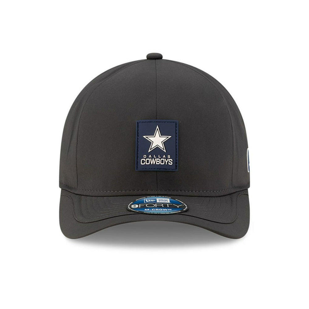 Dallas Cowboys New Era 2025 Sideline Cold Weather 9FORTY M-Crown Adjustable Hat - Charcoal Hats
