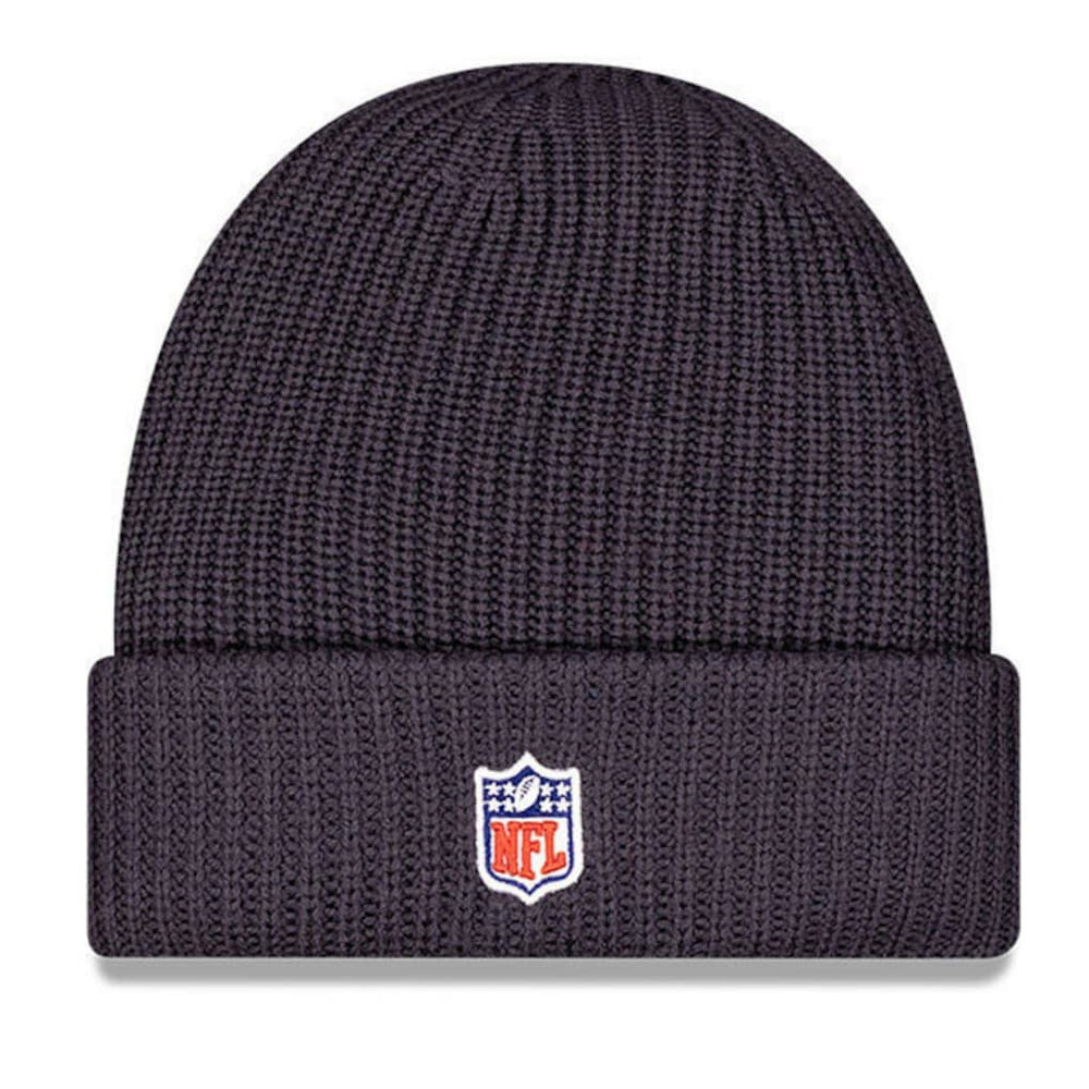Dallas Cowboys New Era 2025 Sideline Cold Weather Cuffed Knit Hat - Charcoal Hats