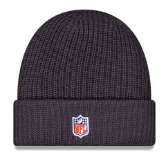 Dallas Cowboys New Era 2025 Sideline Cold Weather Cuffed Knit Hat - Charcoal Hats