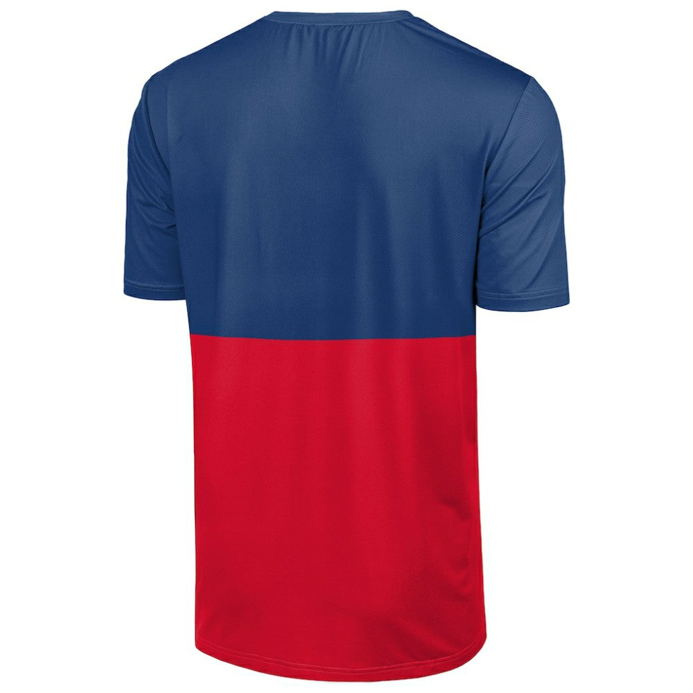 Chicago Cubs FOCO Big Logo Mascot T-Shirt - Royal/Red T-shirts