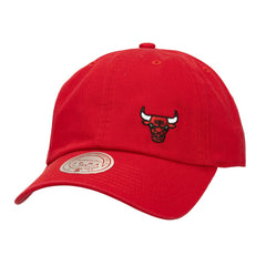 Chicago Bulls Women's Micro Lefty Adjustable Hat Red - Mitchell & Ness
