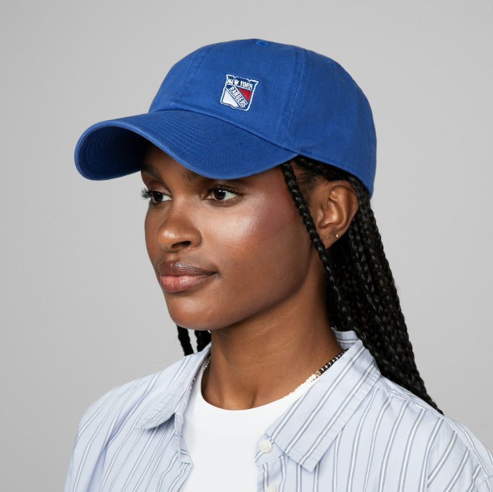 New York Rangers Mitchell & Ness Women's Micro Lefty Adjustable Hat - Blue | US 202641049