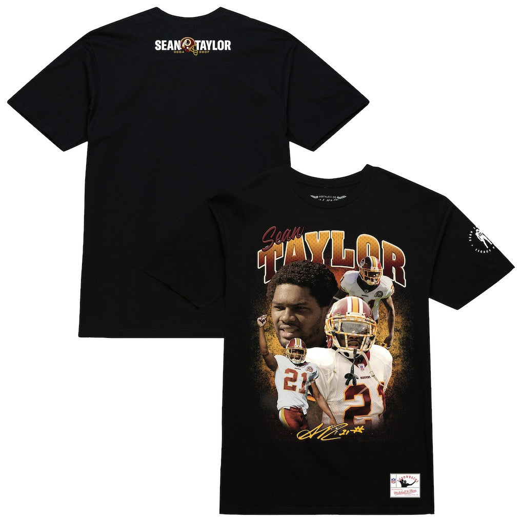 Sean Taylor Washington Commanders Graphic T-Shirt - Black T-shirts