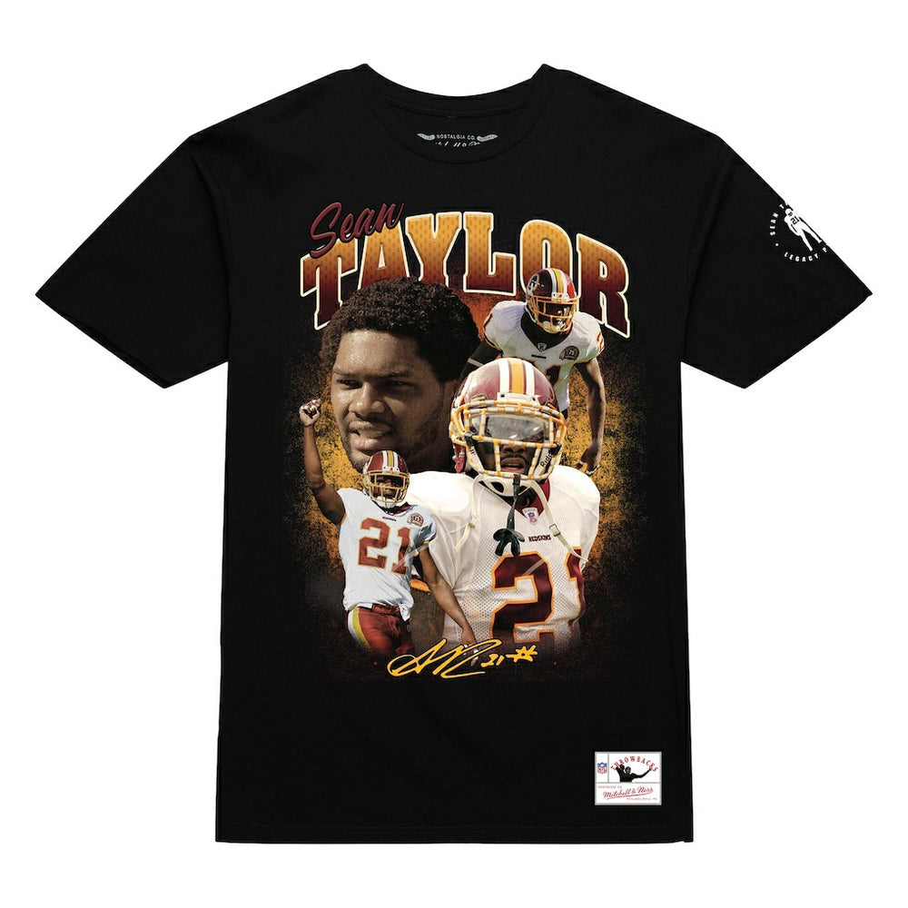 Sean Taylor Washington Commanders Graphic T-Shirt - Black T-shirts