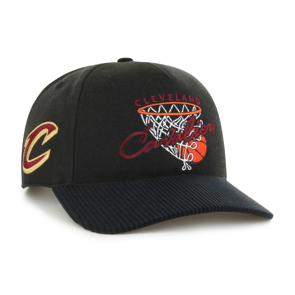Cleveland Cavaliers '47 Nothing But Net Hitch Adjustable Hat Black - 47 brand
