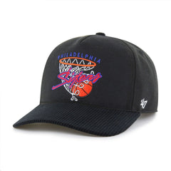Philadelphia 76ers '47 Nothing But Net Hitch Adjustable Hat Black - 47 brand