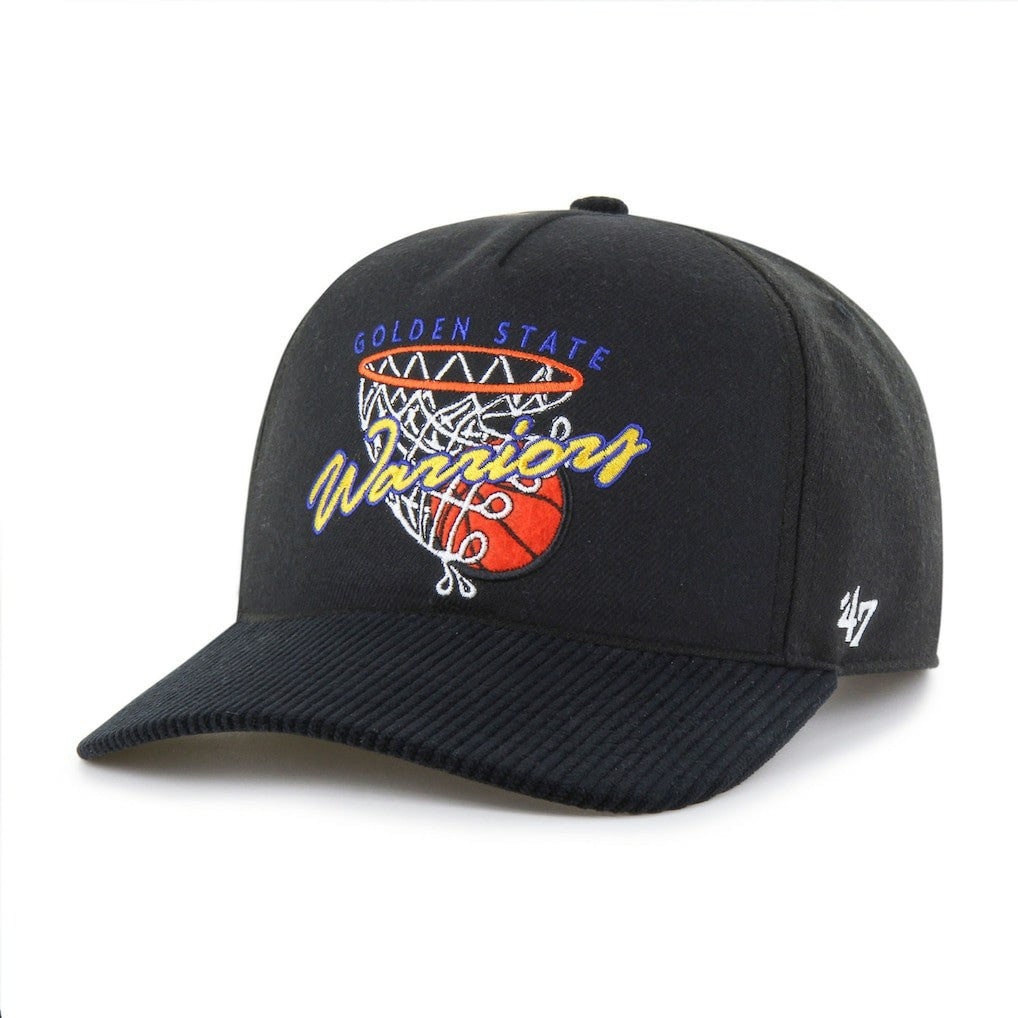 Golden State Warriors '47 Nothing But Net Hitch Adjustable Hat Black - 47 brand outlet