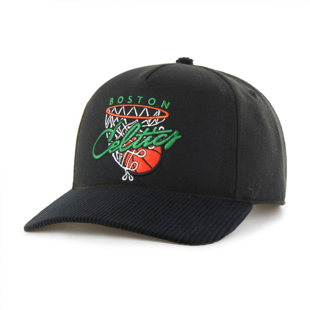 Boston Celtics '47 Nothing But Net Hitch Adjustable Hat Black - 47 brand