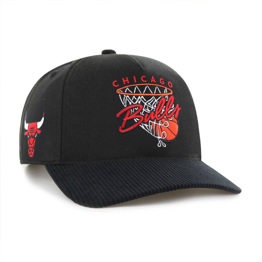 Chicago Bulls '47 Nothing But Net Hitch Adjustable Hat Black - 47 brand outlet