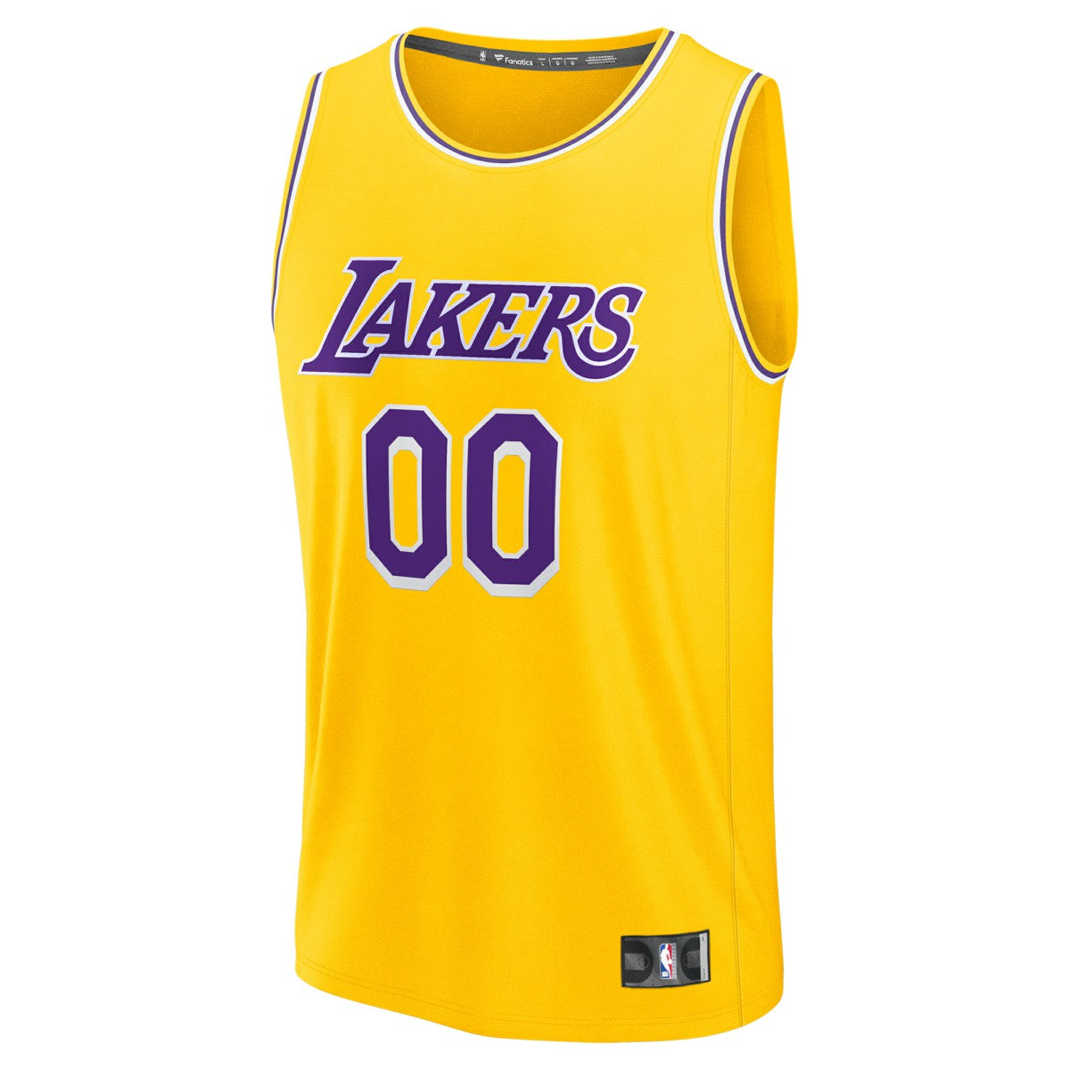 Los Angeles Lakers Youth Custom Fastbreak Jersey Icon Gold - Fanatics outlet