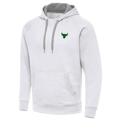Chicago Bulls Antigua St. Patrick's Day Victory Raglan Pullover Hoodie White outlet