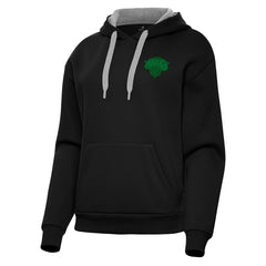 New York Knicks Antigua Women's St. Patrick's Day Victory Pullover Hoodie Black