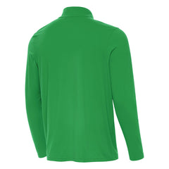 Milwaukee Bucks Antigua St. Patrick's Day Intent Quarter-Zip Jacket Kelly Green