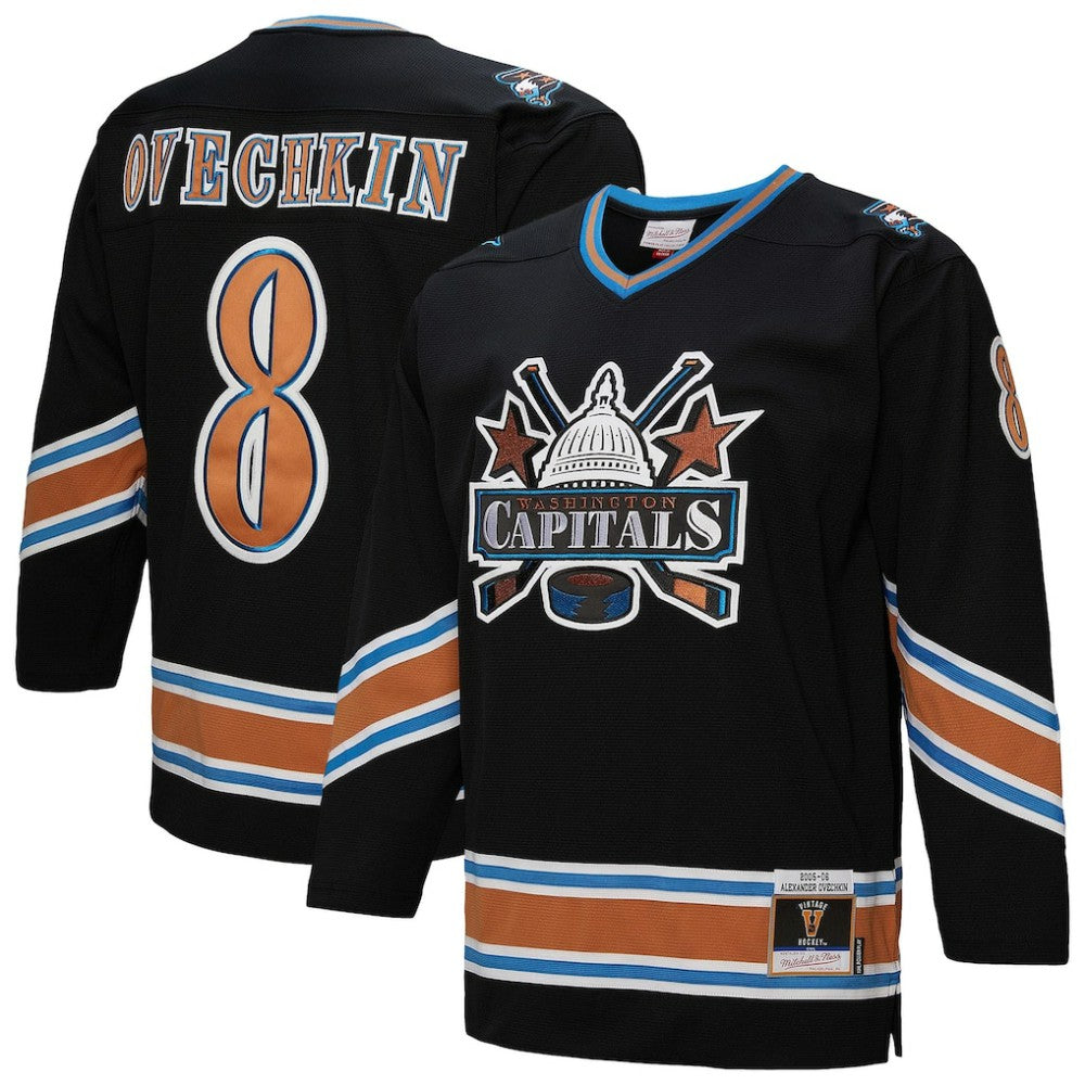 Alexander Ovechkin Washington Capitals Mitchell & Ness 2005/06 Power Play Jersey - Black | US 202644529