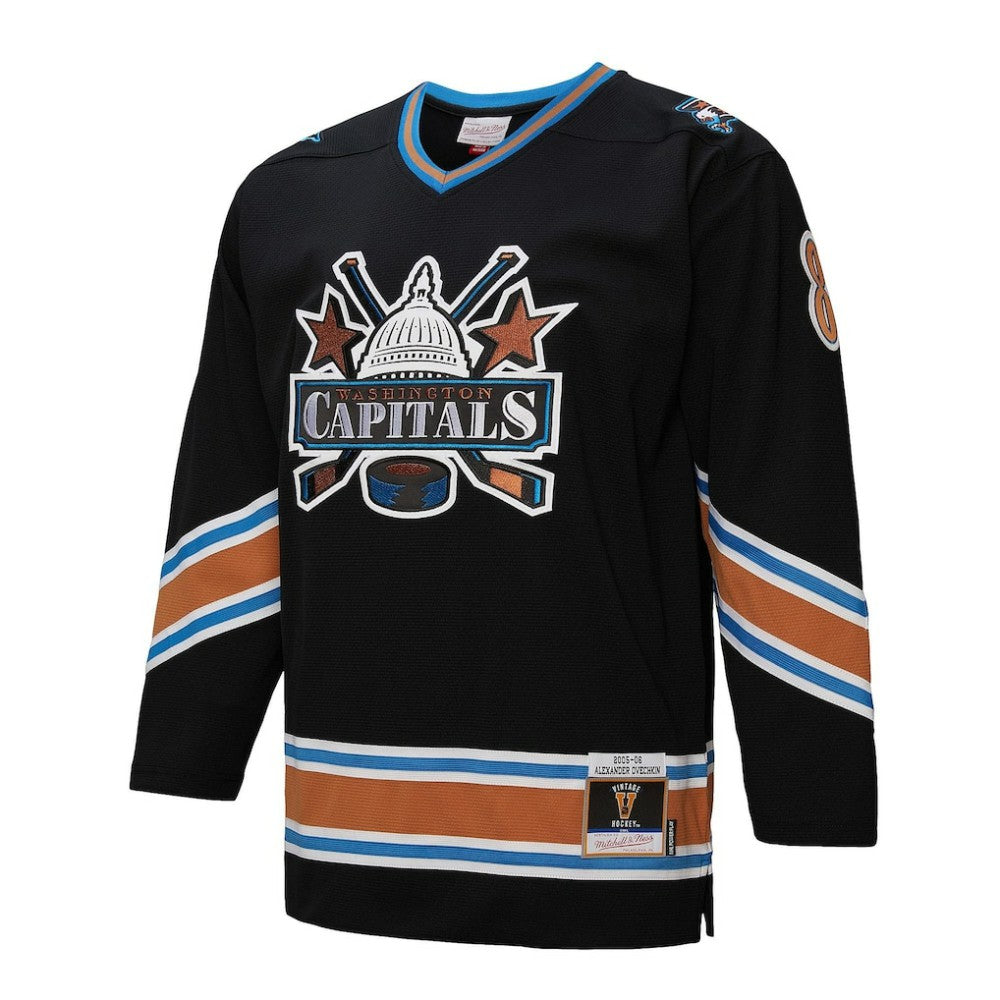 Alexander Ovechkin Washington Capitals Mitchell & Ness 2005/06 Power Play Jersey - Black | US 202644529