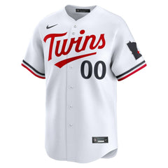 Minnesota Twins Nike Home Limited Custom Jersey - White Jerseys