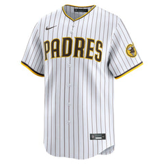 San Diego Padres Nike Home Limited Custom Jersey - White Jerseys
