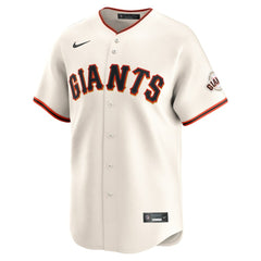 San Francisco Giants Nike Home Limited Custom Jersey - Cream Jerseys