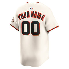 San Francisco Giants Nike Home Limited Custom Jersey - Cream Jerseys