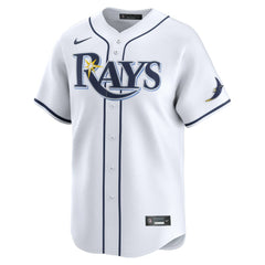 Tampa Bay Rays Nike Home Limited Custom Jersey - White Jerseys