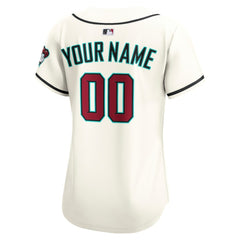 Arizona Diamondbacks Nike Women's Home Limited Custom Jersey - Cream Jerseys