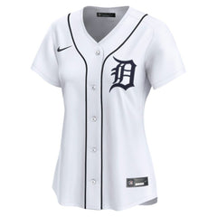 Detroit Tigers Nike Women's Home Limited Custom Jersey - White Jerseys