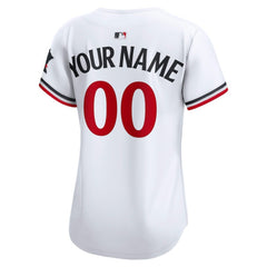 Minnesota Twins Nike Women's Home Limited Custom Jersey - White Jerseys