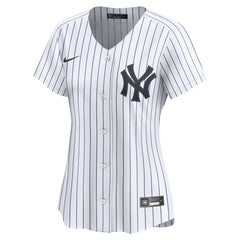 New York Yankees Nike Women's Home Limited Custom Jersey - White Jerseys