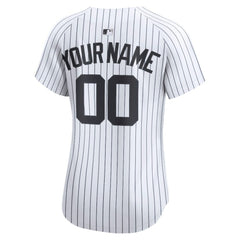 New York Yankees Nike Women's Home Limited Custom Jersey - White Jerseys