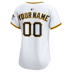 Pittsburgh Pirates Nike Women's Home Limited Custom Jersey - White Jerseys