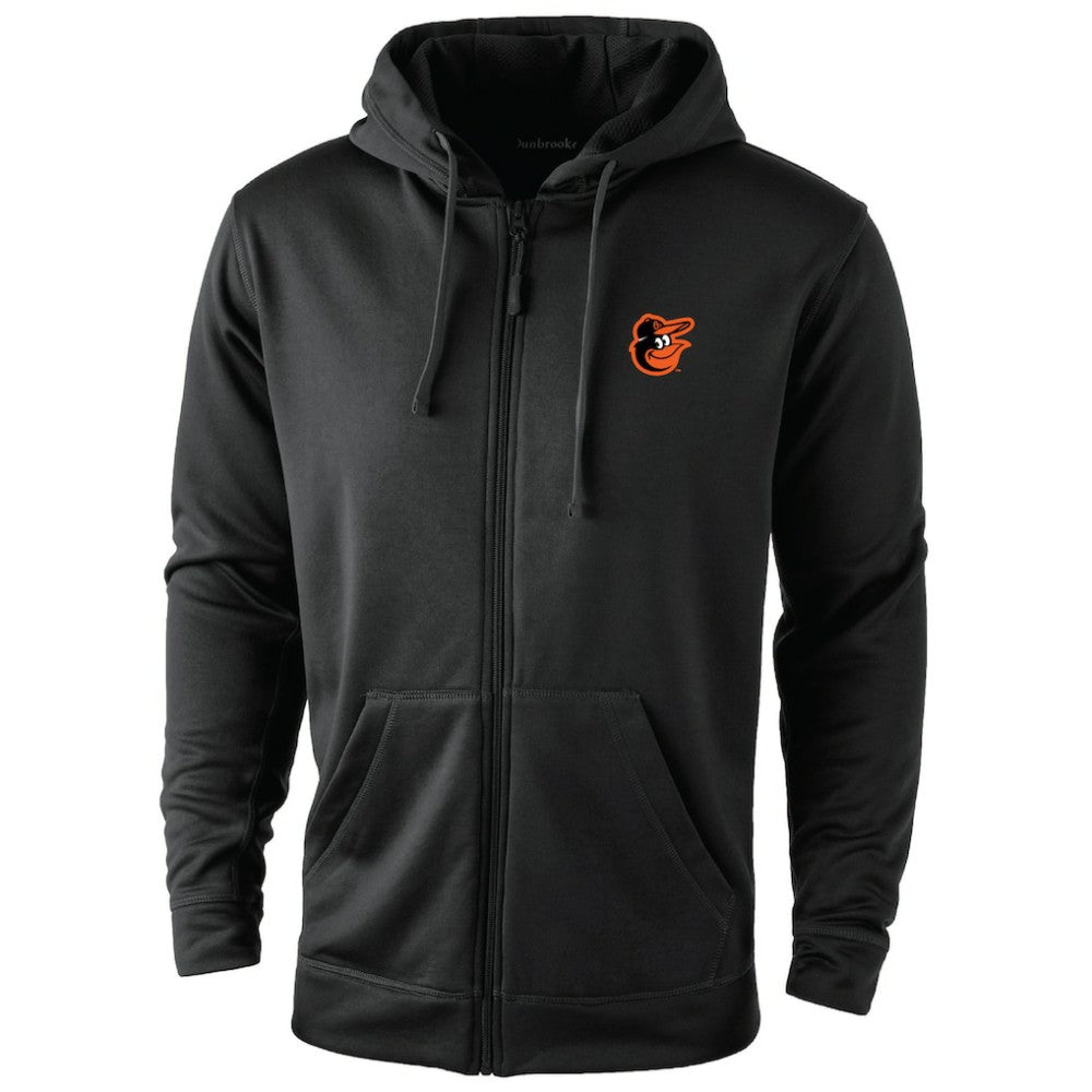 Baltimore Orioles Dunbrooke Trophy Full-Zip Hoodie - Black Hoodies