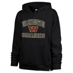 Washington Commanders '47 Women's Clarity Naomi Hoodie - Black Hoodies