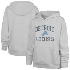 Detroit Lions '47 Women's Clarity Naomi Hoodie - Gray Hoodies