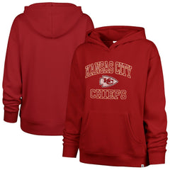 Kansas City Chiefs '47 Women's Clarity Naomi Hoodie - Red Hoodies