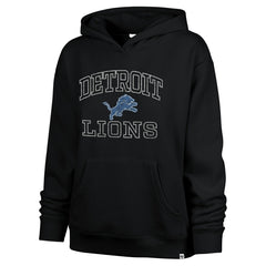 Detroit Lions '47 Women's Clarity Naomi Hoodie - Black Hoodies