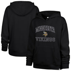 Minnesota Vikings '47 Women's Clarity Naomi Hoodie - Black Hoodies