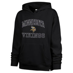 Minnesota Vikings '47 Women's Clarity Naomi Hoodie - Black Hoodies