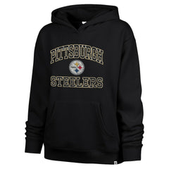 Pittsburgh Steelers '47 Women's Clarity Naomi Hoodie - Black Hoodies