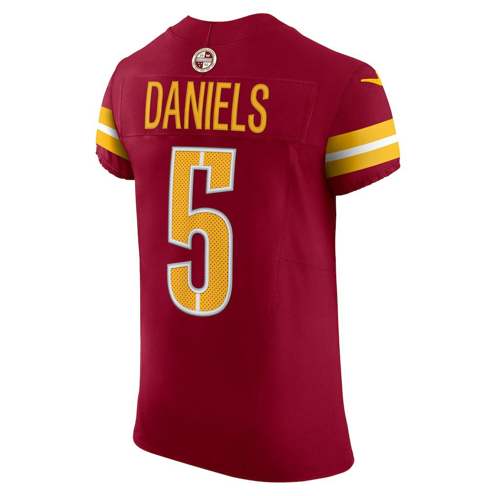 Jayden Daniels Washington Commanders Team Vapor F.U.S.E. Elite Jersey - Burgundy Jerseys
