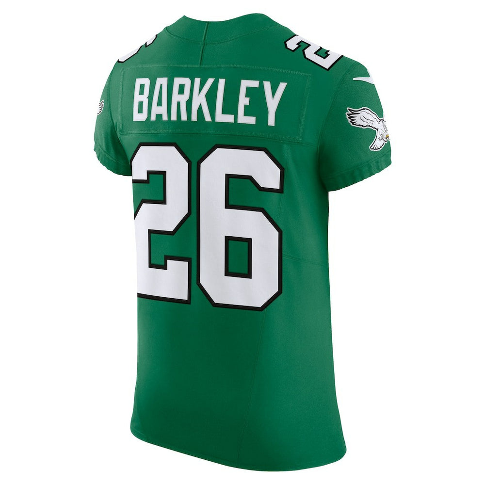 Saquon Barkley Philadelphia Eagles Alternate Vapor F.U.S.E. Elite Jersey - Kelly Green Jerseys