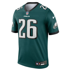 Saquon Barkley Philadelphia Eagles Legend Player Performance Top - Midnight Green Tops