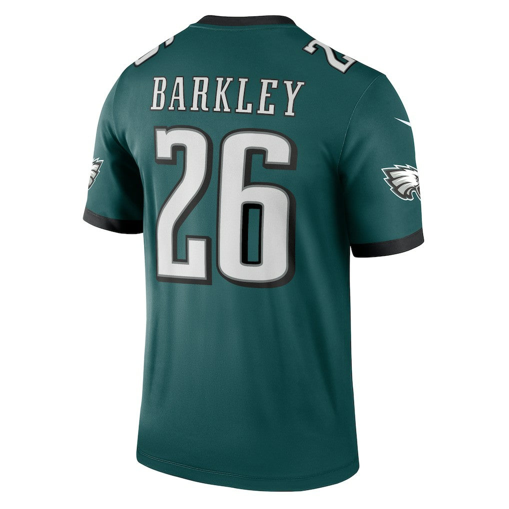Saquon Barkley Philadelphia Eagles Legend Player Performance Top - Midnight Green Tops