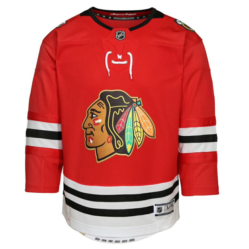Chicago Blackhawks Youth Centennial Premier Jersey - Red | US 202652698