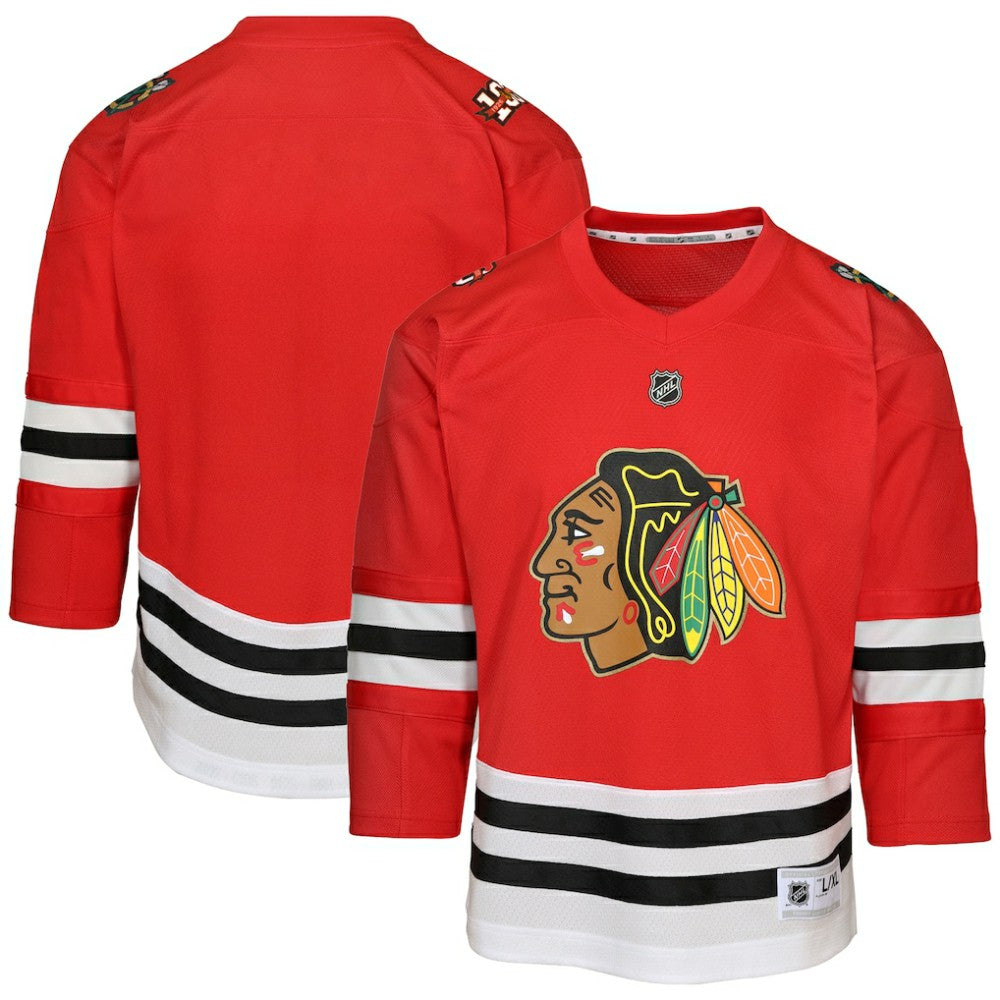 Chicago Blackhawks Preschool Centennial Replica Jersey - Red | US 202652703