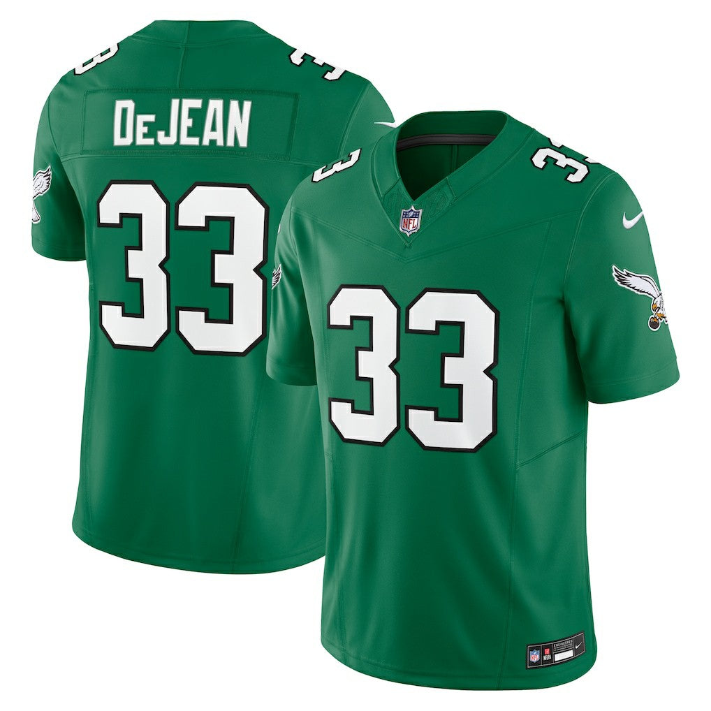 Cooper DeJean Philadelphia Eagles Alternate 2 Vapor F.U.S.E. Limited Jersey - Kelly Green Jerseys