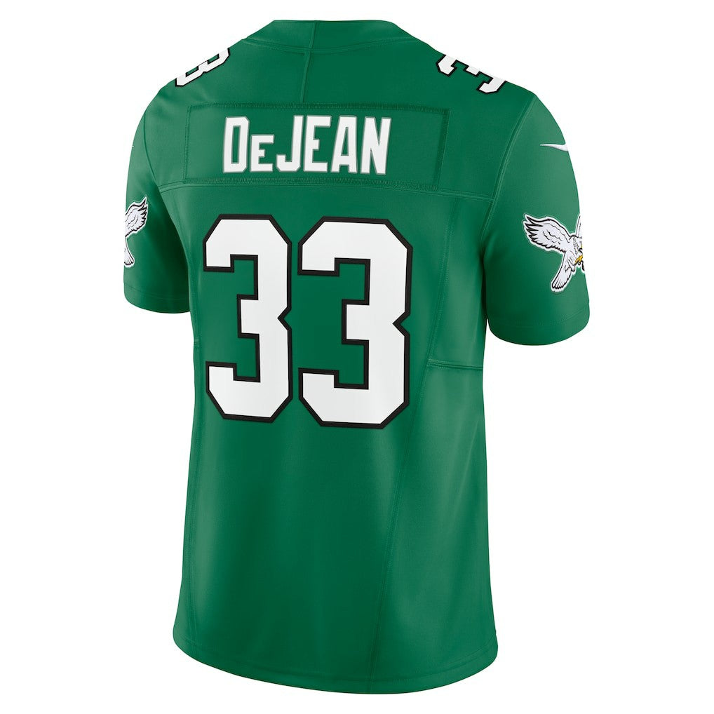 Cooper DeJean Philadelphia Eagles Alternate 2 Vapor F.U.S.E. Limited Jersey - Kelly Green Jerseys