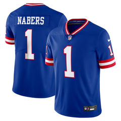 Malik Nabers New York Giants Alternate 2 Legacy Vapor Untouchable Limited Jersey - Royal Jerseys