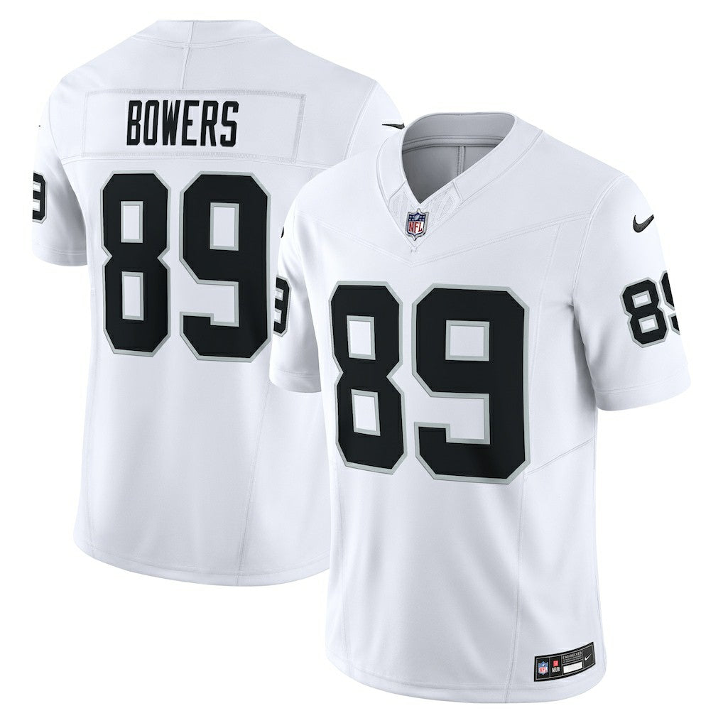 Brock Bowers Las Vegas Raiders Vapor F.U.S.E. Limited Jersey - White Jerseys